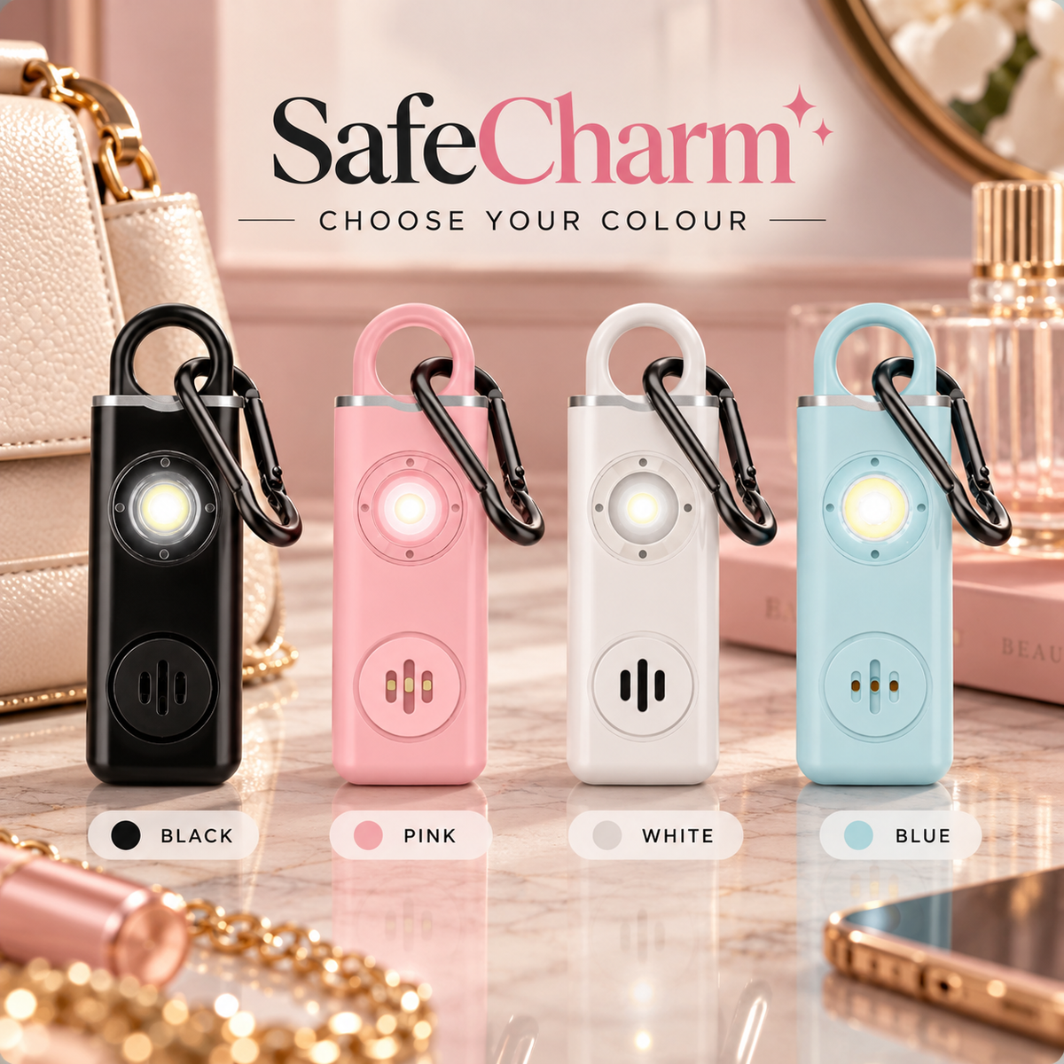 SafeCharm™ Personal Protection Device