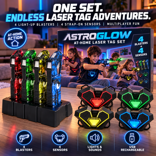 AstroGlow™ Full Laser Tag Set