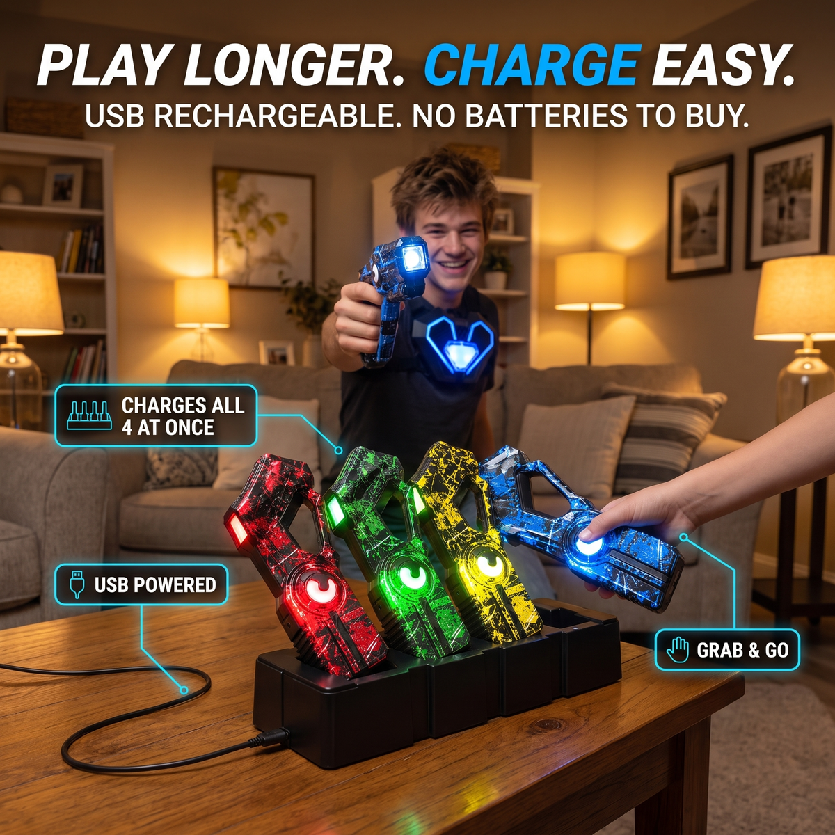 AstroGlow™ Laser Tag Set