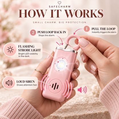 SafeCharm™ Personal Protection Device